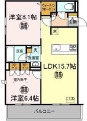 インフィニット カンワの物件間取画像